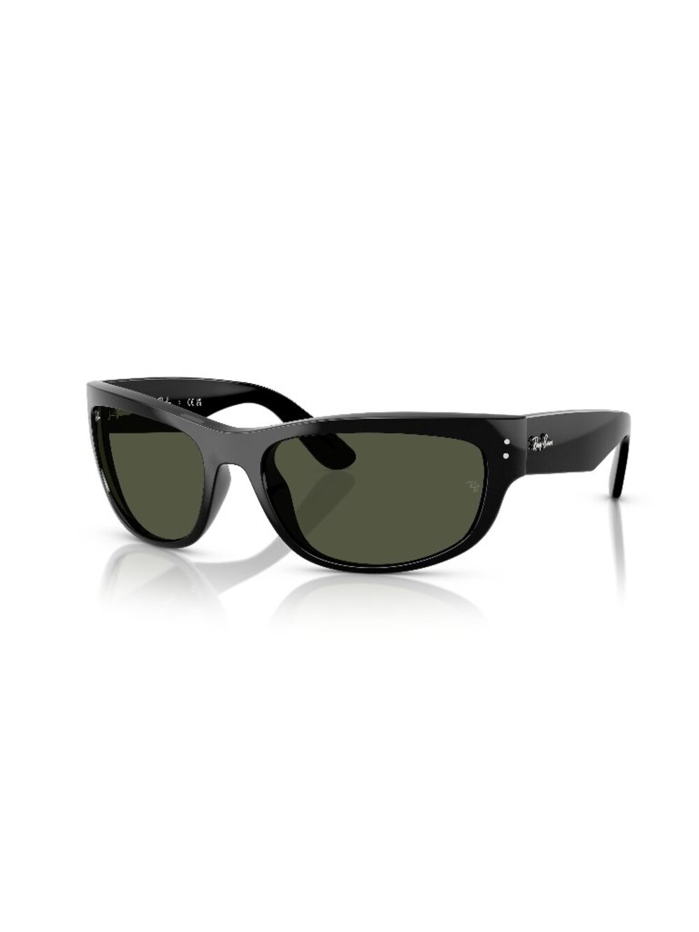 New Ray-Ban Unisex Sunglasses Black Green Lens Acetate Frame Ray Ban RB2289 MEGA